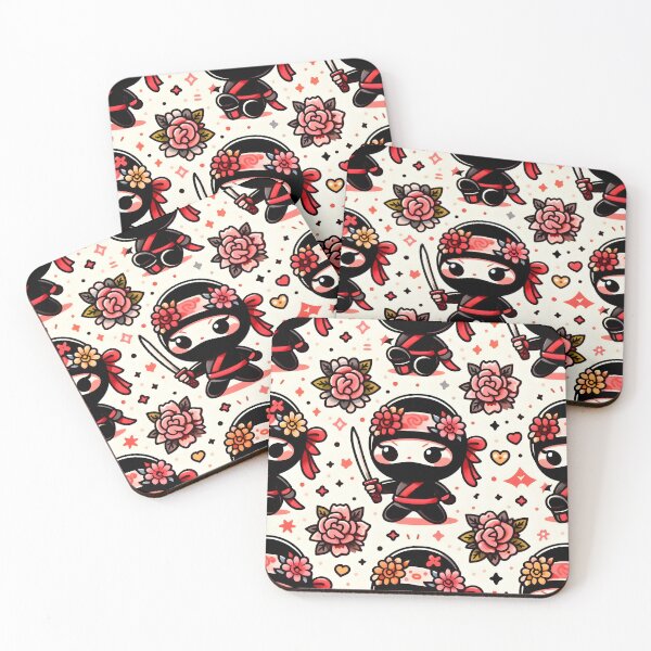 Item preview, Hot-cute Chibi ninja pattern 38.0 designed and sold by StickyGuys.