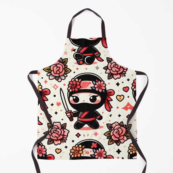 Item preview, Hot-cute Chibi ninja pattern 38.0 designed and sold by StickyGuys.