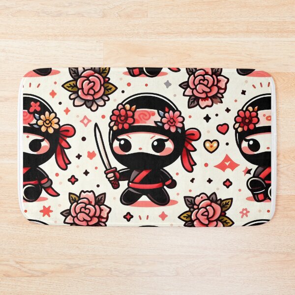 Item preview, Hot-cute Chibi ninja pattern 38.0 designed and sold by StickyGuys.