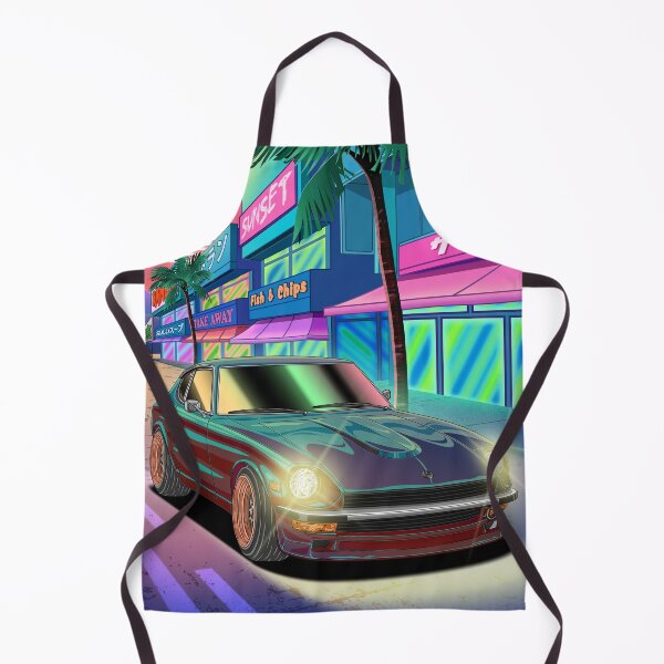 Artikelvorschau, Datsun 240z Neon Sonnenuntergangstraum entworfen und verkauft von JDM Guyvit.
