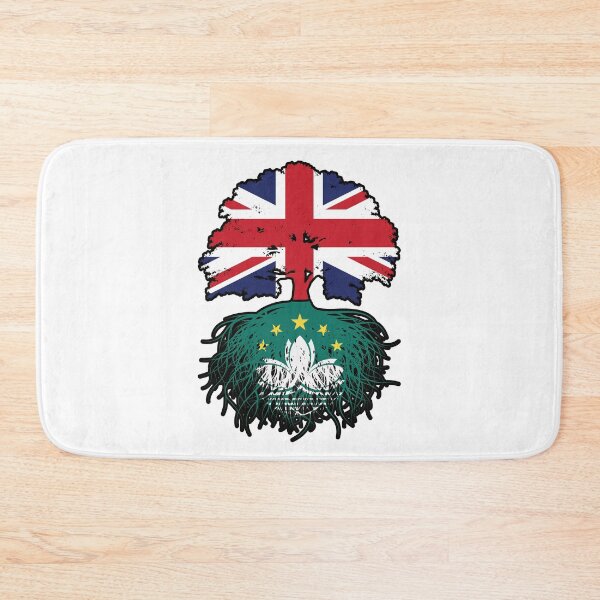 Item preview, Macau Macanese British UK Tree Roots Flag designed and sold by FlagX.