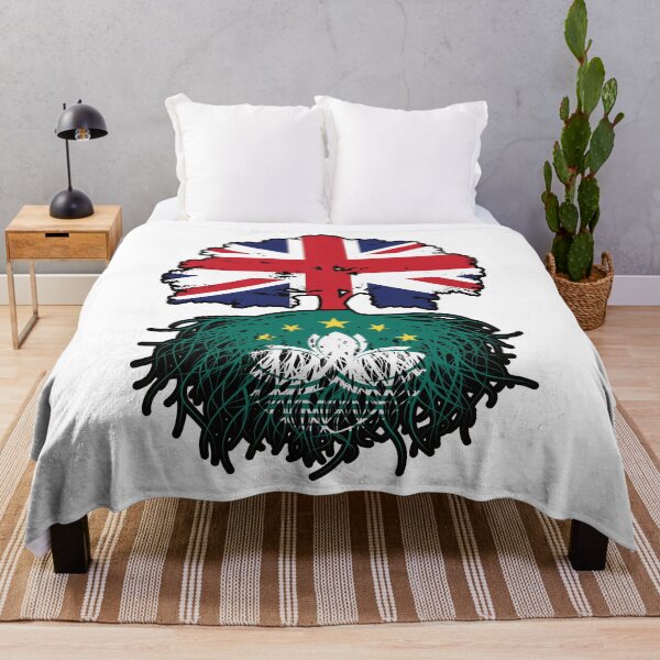 Item preview, Macau Macanese British UK Tree Roots Flag designed and sold by FlagX.