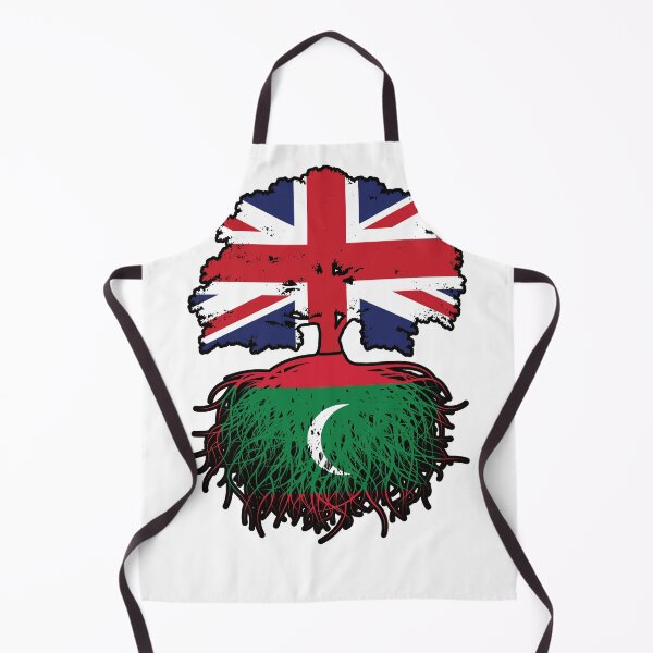 Item preview, Maldives Maldivian British UK Tree Roots Flag designed and sold by FlagX.