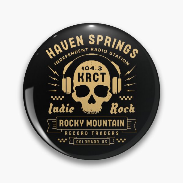 Item preview, Haven Springs Radio Emblem designed and sold by Lagelantee.