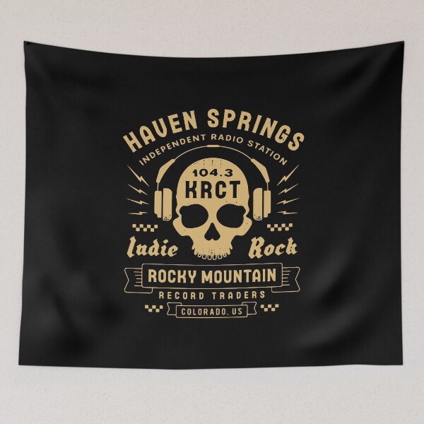 Item preview, Haven Springs Radio Emblem designed and sold by Lagelantee.