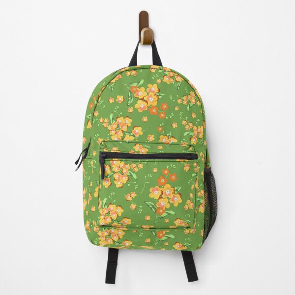 Item preview, Myosótis flowers, Green and orange version designed and sold by Alex Blud.