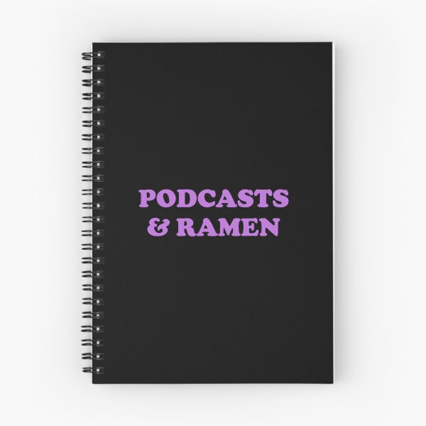 Item preview, Podcasts And Ramen - funny podcaster - International Podcast Day designed and sold by Inspirationmotivation.