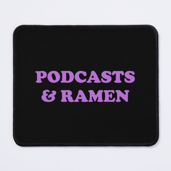 Item preview, Podcasts And Ramen - funny podcaster - International Podcast Day designed and sold by Inspirationmotivation.