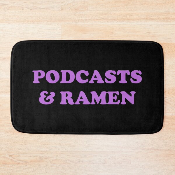 Item preview, Podcasts And Ramen - funny podcaster - International Podcast Day designed and sold by Inspirationmotivation.