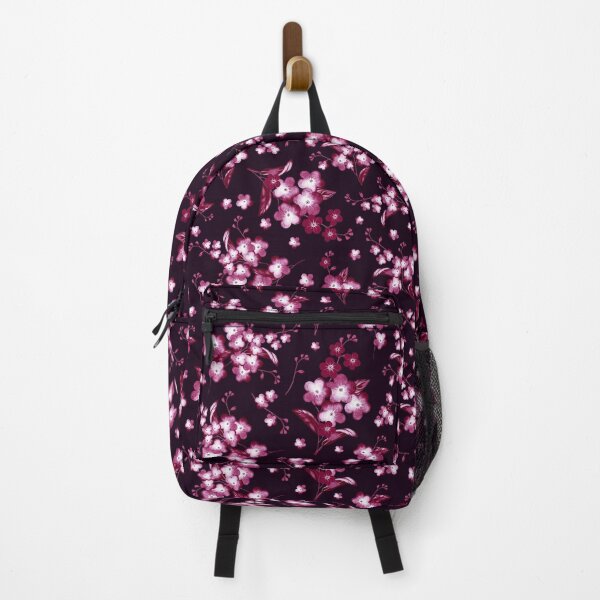 Item preview, Myosótis flowers, Burgundy version designed and sold by Alex Blud.