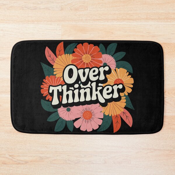 Item preview, Overthinker quote designed and sold by khallidaart.