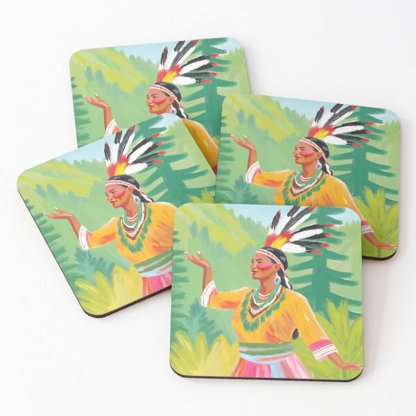 Item preview, Cherokee Oil Paint Gifts For Native American Lovers designed and sold by Apollo2012TrueW.