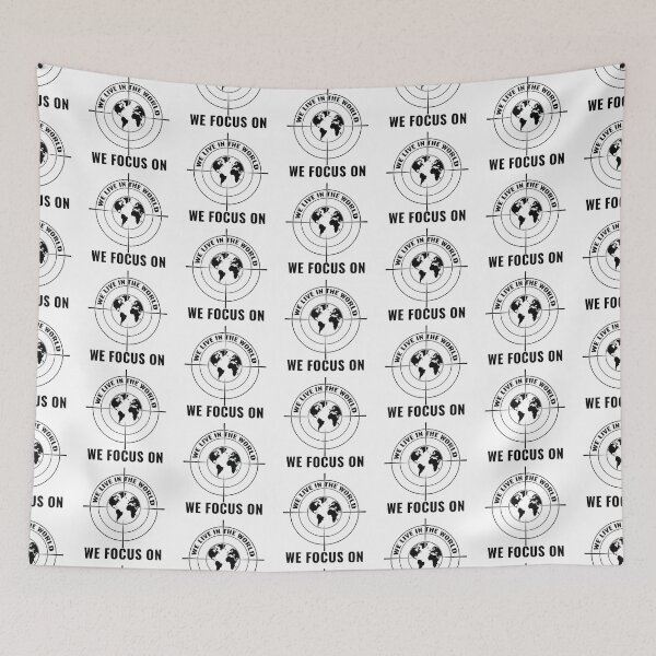 Item preview, We Live in the World We Focus On - Mindful Perception designed and sold by Harlake.