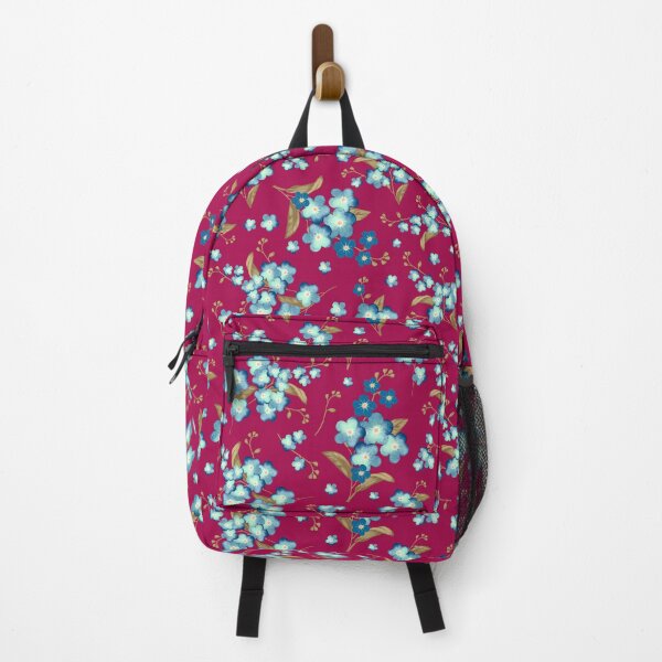 Item preview, Myosótis flowers, Blue and raspberry version designed and sold by Alex Blud.