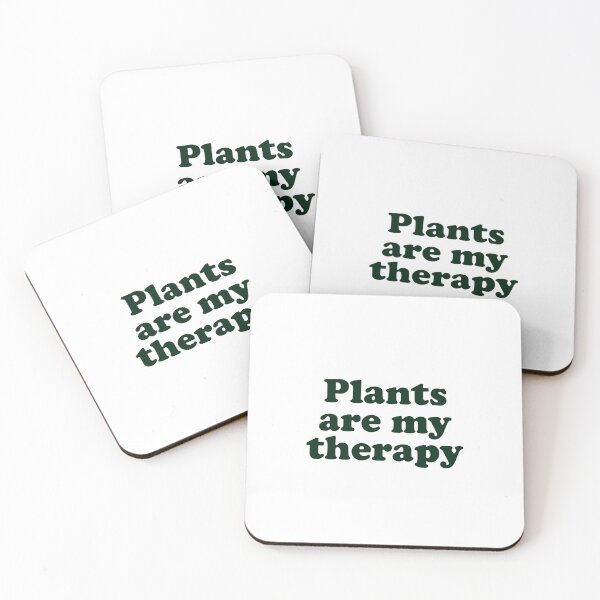 Item preview, Plants are my therapy  designed and sold by Inspirationmotivation.