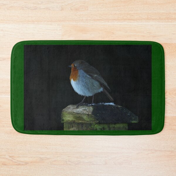 Item preview, European Robin Inch Island Winter designed and sold by eddiebarronshop.