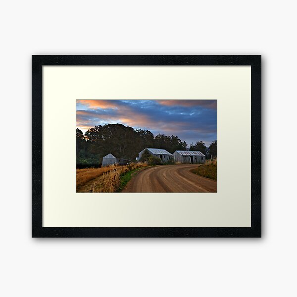 Item preview, Pickers huts at sunset designed and sold by Chris Cobern.