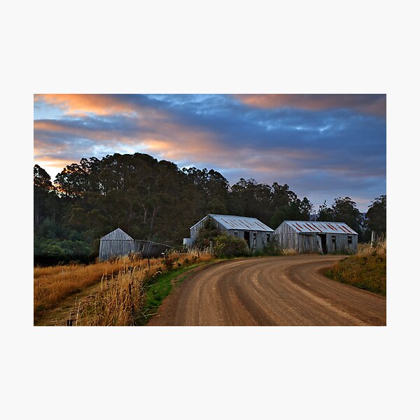 Item preview, Pickers huts at sunset designed and sold by Chris Cobern.