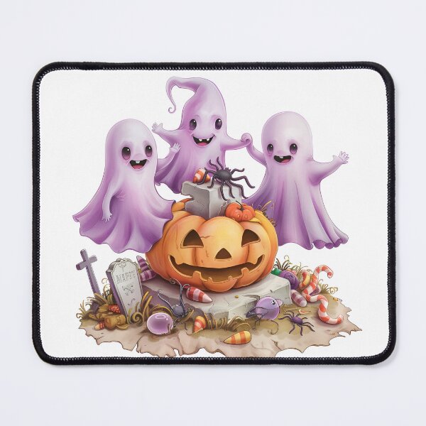 Item preview, Friendly Ghosts and Pumpkin Halloween designed and sold by TomxDesign.