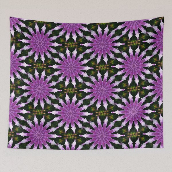 Item preview, Lilac Petunia Kaleidoscope Design designed and sold by kristalcurt.