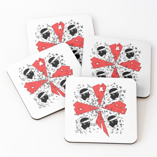 Item preview, Sardinia - Sardinia flag - 4 Mori Shards designed and sold by miskaralise.