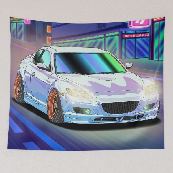 Item preview, Mazda RX-8 Synthwave Dream designed and sold by JDM Guyvit.