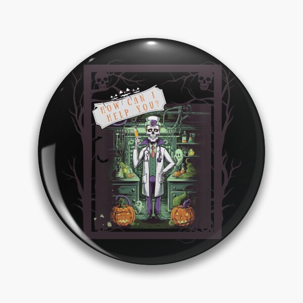 Item preview, Spooky Skeleton Doctor How Can I Help You designed and sold by Flowrena.
