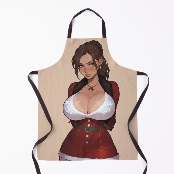 Item preview, Anime Gamer Girl in Christmas Santa Outfit designed and sold by WaifuBrowser.