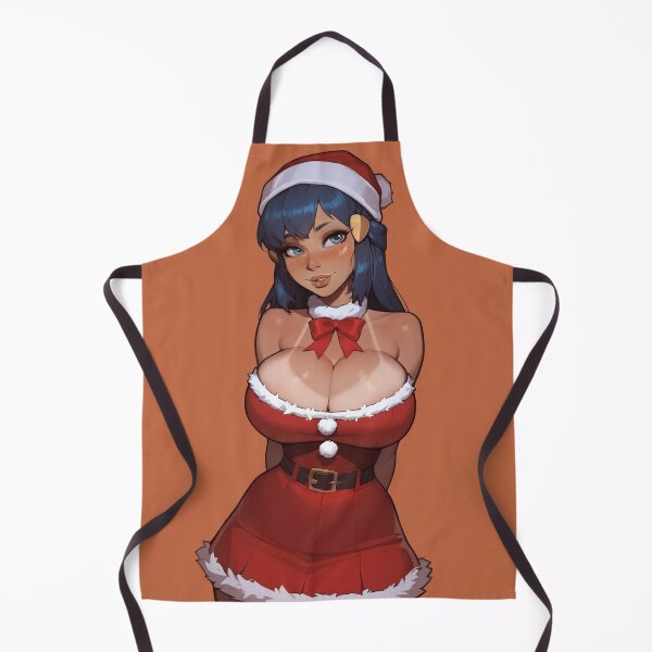 Item preview, Anime Gamer Girl in Christmas Santa Outfit designed and sold by WaifuBrowser.
