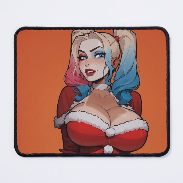 Item preview, Anime Gamer Girl in Christmas Santa Outfit designed and sold by WaifuBrowser.