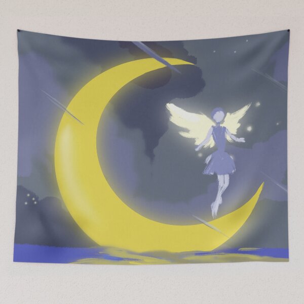 Item preview, Elf in the moonlight designed and sold by SheepTigerArt.