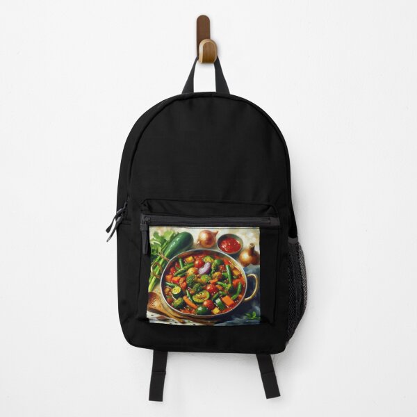 Item preview, Vegetable Curry Impressionism Art Style designed and sold by artofuniverse.