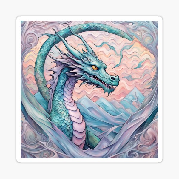 Item preview, Pastell Dragon designed and sold by CheKe-Design.