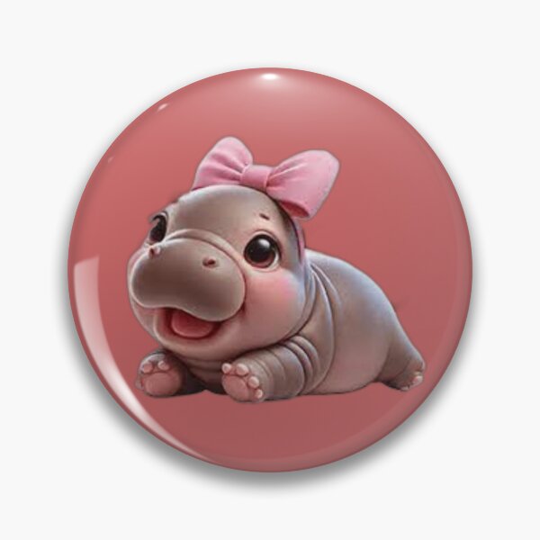 Item preview, Moo Deng Happy Just A Girl designed and sold by Omegastyle.