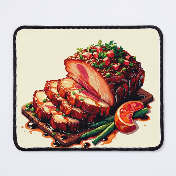 Item preview, Char Siu Impressionism Art Style designed and sold by artofuniverse.