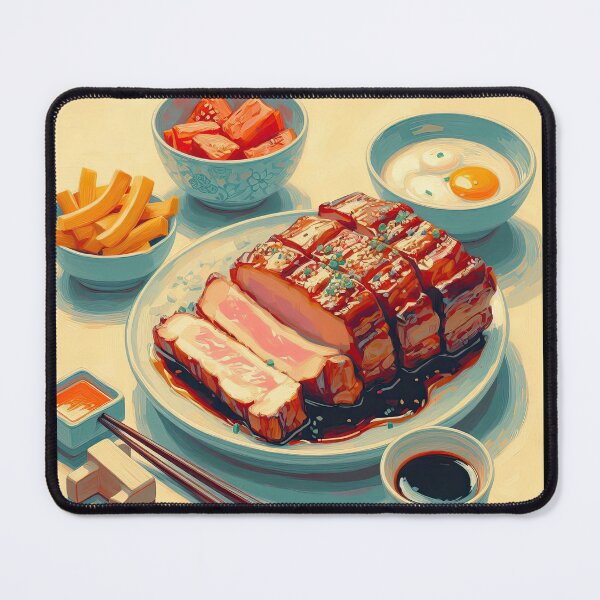 Item preview, Char Siu Impressionism Art Style designed and sold by artofuniverse.