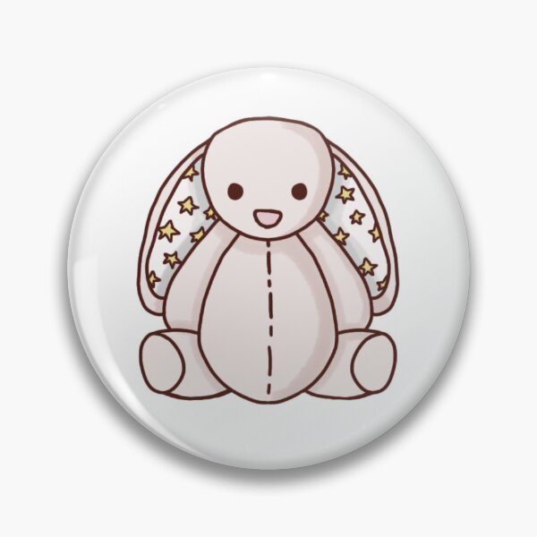 Item preview, Stuffed Animal Bunny With Star Ears designed and sold by Llamacookie.
