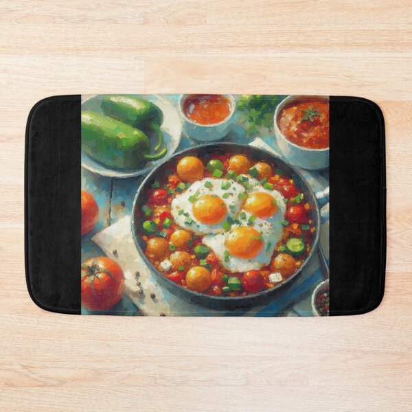 Item preview, Shakshuka Impressionism Art Style designed and sold by artofuniverse.