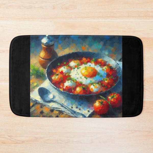 Item preview, Shakshuka Impressionism Art Style designed and sold by artofuniverse.