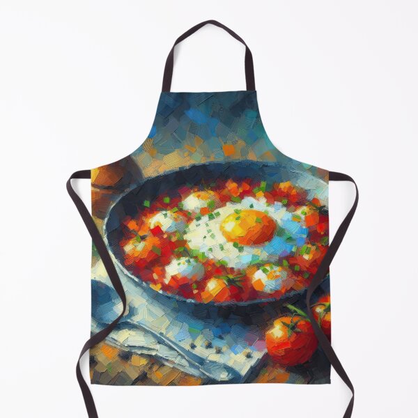Item preview, Shakshuka Impressionism Art Style designed and sold by artofuniverse.