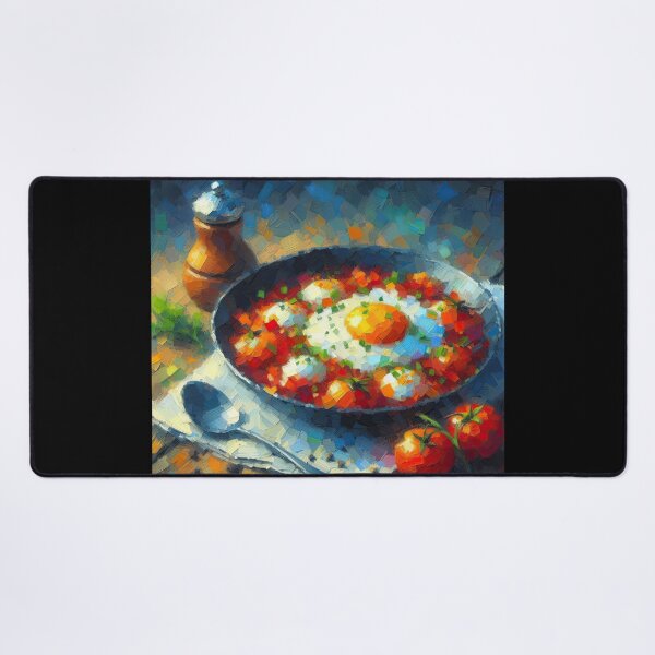 Item preview, Shakshuka Impressionism Art Style designed and sold by artofuniverse.