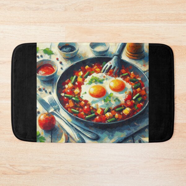 Item preview, Shakshuka Impressionism Art Style designed and sold by artofuniverse.