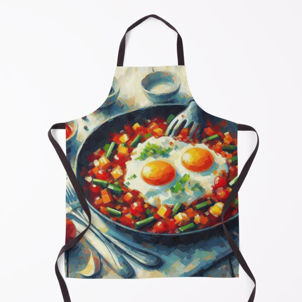Item preview, Shakshuka Impressionism Art Style designed and sold by artofuniverse.