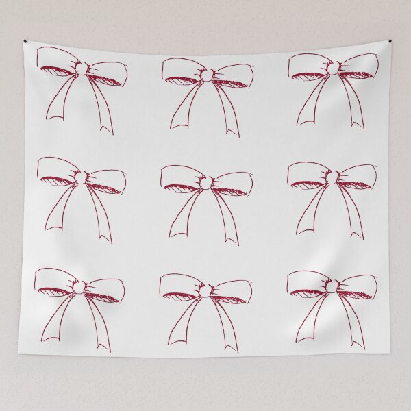 Item preview, Puffy Bow Rich Red designed and sold by MagentaTwilight.