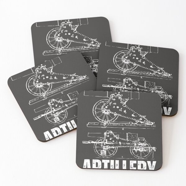 Item preview, Unstoppable Force - Artillery - Retro & Grunge Military Art designed and sold by TuncGK.
