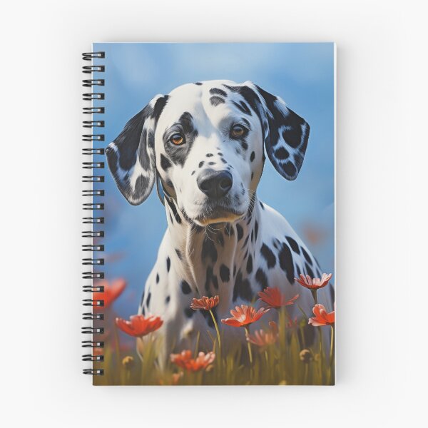 Item preview, Dalmatian in a Field of flowers designed and sold by PetsArt.
