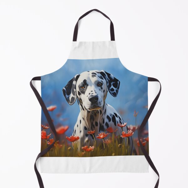 Item preview, Dalmatian in a Field of flowers designed and sold by PetsArt.