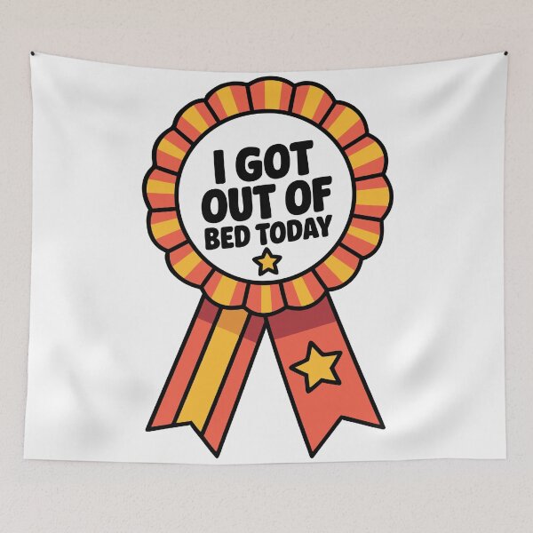 Item preview, I Got Out of Bed Today – Celebrate the Small Wins designed and sold by pixelated_echoes.