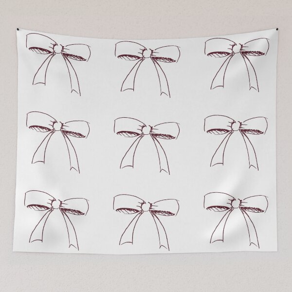 Item preview, Puffy Bow Marroon designed and sold by MagentaTwilight.