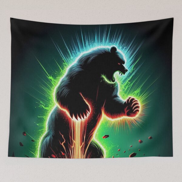 Item preview,  Earthshaker: The Wrath of the Bear designed and sold by TeslaSt0re.